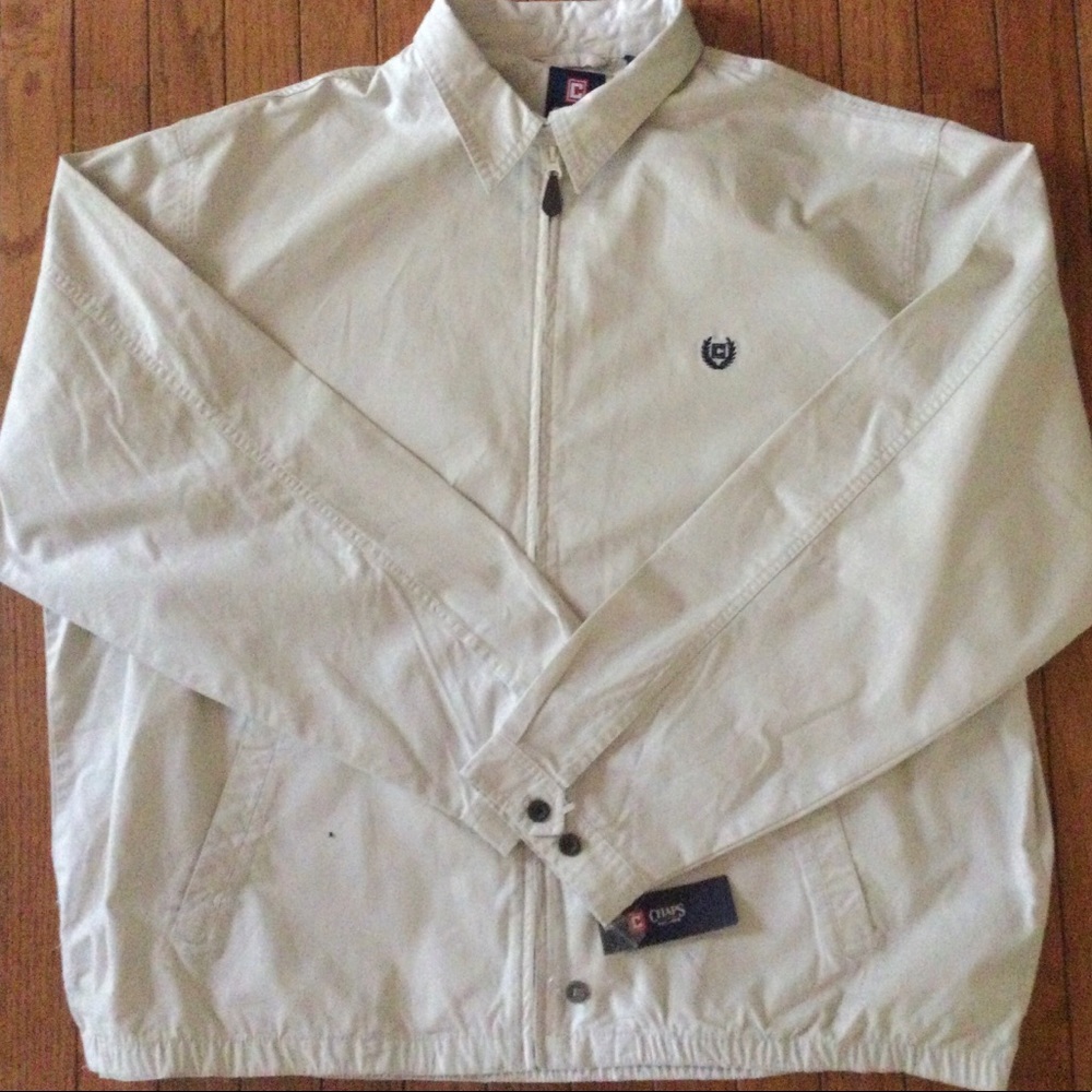 NEW Chaps by Ralph Lauren Men’s Cotton Golf Windbreaker Jacket XXL NWT
